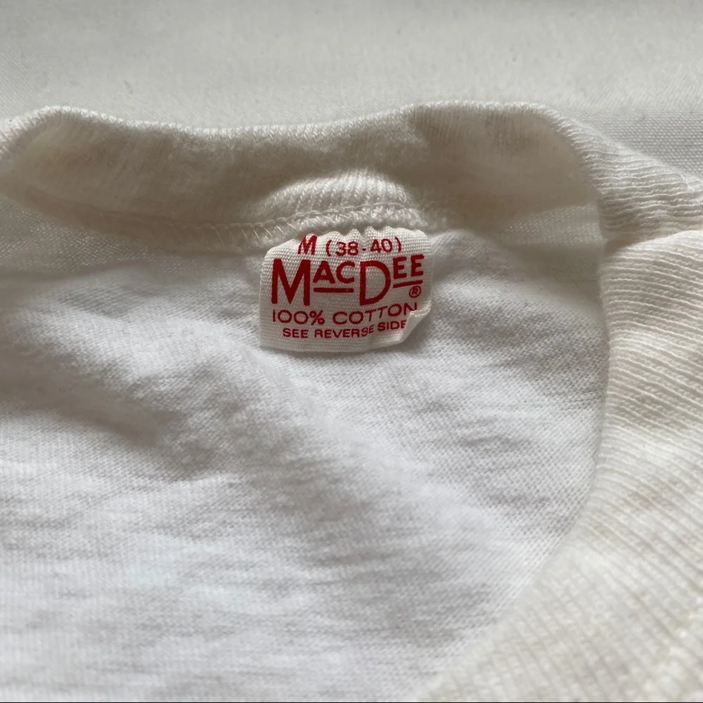Vintage Save Seattle Schools Mac Dee Graphic Tee - Picture 3 of 5